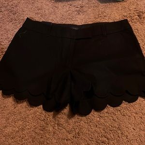 JCrew scallop hem shorts